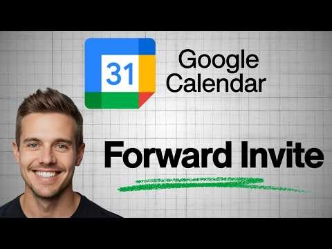 How to Forward a Google Calendar Invite