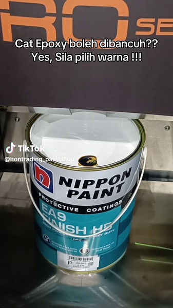 Cara Bancuh Cat Epoxy Nippon EA9 dengan Tepat