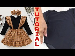 Cute jumper for girls, easy to make for a two-year-old girl.