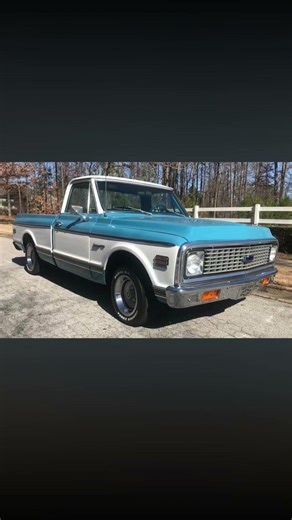 72 Chevy pickup beautiful truck