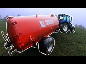 Farmers POV - Spreading Liquid Cow Manure | New Holland T4.75, Creina 5000L