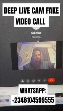 Deep live cam : install Fake video call with deeplivecam #deeplivecam #fakevideocall