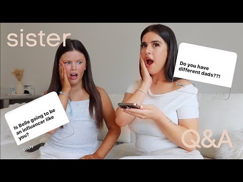 Q&A WITH MY SISTER 🫶🏻💕 | SOPHIA GRACE