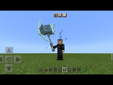3D Tools And Weapons Mod In Minecraft PE Download