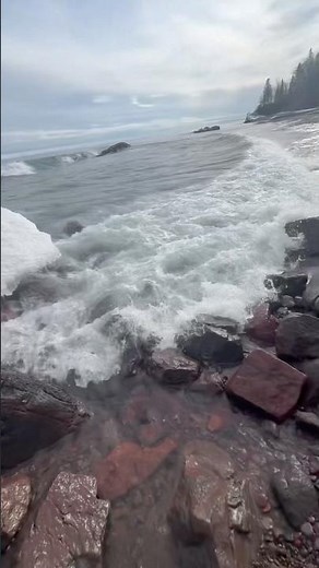 The Beauty of Lake Superior 🌊 #travel #nature #shorts