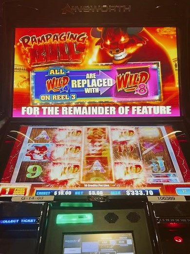 Raging Bull Slot Machine Bonus Game! Must hit by $5k feature 🤑 LFG!!!!