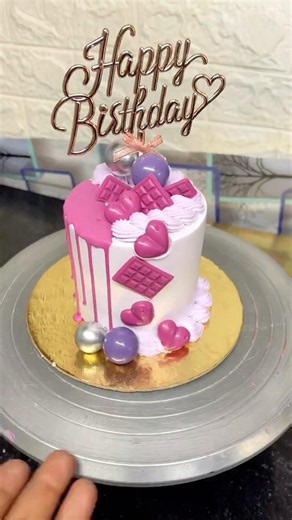 Beautiful birthday girl, cake design ideas #shortsfeed #trending #cake