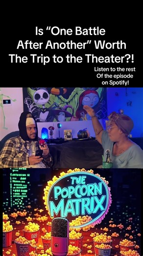 This film doesn’t build tension — it weaponizes it. Here’s our honest review of One Battle After Another. Listen to the rest of the episode here: https://open.spotify.com/episode/7akCfhUZvC5Rr5JoosEzW0?si=axdhs9wMS9O-fWsYsoALUA #onebattleafteranother #paulthomasanderson #moviereview #leonardodicaprio #thepopcornmatrixpodcast