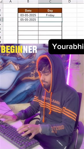 Excel trick…❤️🧌 #techtech #excel #smartphone #computertechnic #technologyinschools #computer 🫂