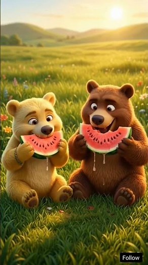 Bablu & Dablu's Watermelon Hunt 🍉🐻 #cartoon #hindicartoon #babluanddablu #babludablu #kidscartoon