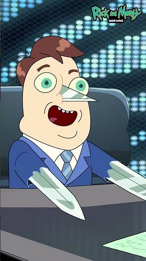 Rick and Morty Season 7 | Mr Stabby on Gary Live | Adult Swim UK 🇬🇧