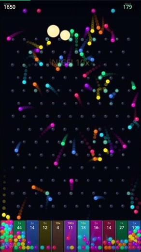 Most Satisfying Plinko Drop #100 #Shorts