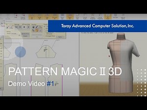 PATTERN MAGIC®Ⅱ3D Demo Video #1