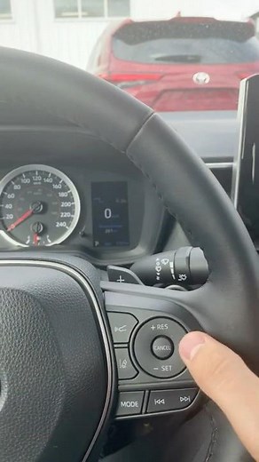 How to Turn Off Toyota's Dynamic Radar Cruise Control and use Regular Cruise Control #shorts