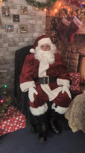 1.1K views · 15 reactions | We have the Big Man himself with us today! Pop down and join in the festive fun!! There are still spaces to see Santa in his Grotto! | Rushden Library | Facebook