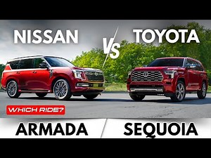 2025 Nissan Armada vs 2025 Toyota Sequoia: Which is BETTER?