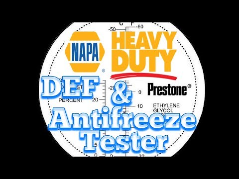 Prestone DEF and Antifreeze Refractometer / Napa HD