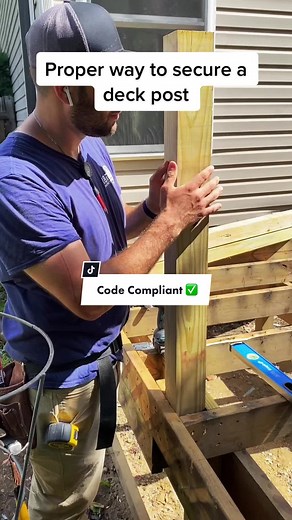 Deck Post Tips for Code Compliant Installation