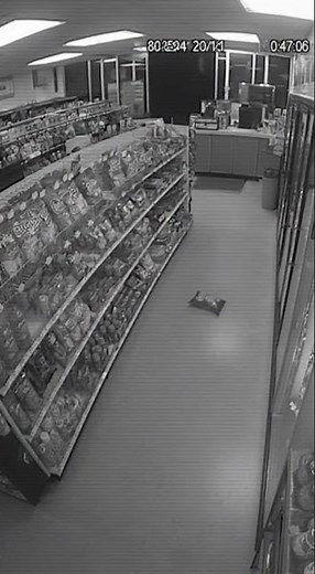 Ghost Caught on Security Camera!