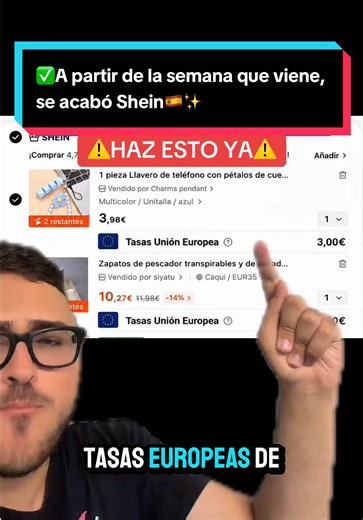 ✅A partir de la semana que viene, se acabó Shein🇪🇸✨ #ropa #rebajas #noticias #pedido