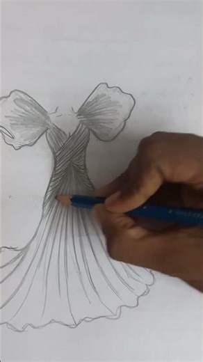 Drawing pattern in draping style #illustration #drapingdesigns #pattern #drapingstyle