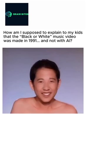 Brain Bites on Instagram: "In 1991, Michael Jackson released the music video for “Black or White” and stopped the world. Not just because of the song, but because of a visual effect that looked like pure magic, faces transforming smoothly into others, from different ethnicities and cultures. It was called “morphing,” a technology so new at the time that many people thought it couldn’t be real. The final sequence became legendary. In a powerful visual message about unity and equality, Jackson use