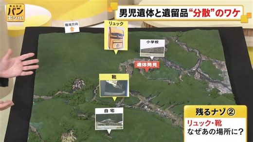 南丹市　男児遺体と遺留品“分散”のワケ？　元神奈川県警捜査一課長に2つのナゾを聞く【バンキシャ！】（日テレNEWS NNN）