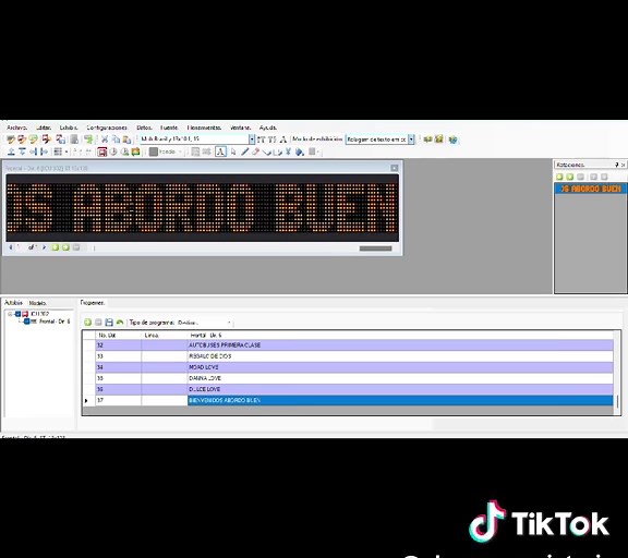 MOBITEC: Programación de Letreros para Homenaje