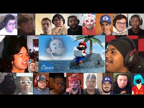 Mario Reacts to Nintendo Memes While Stranded on an Island Reaction Mashup