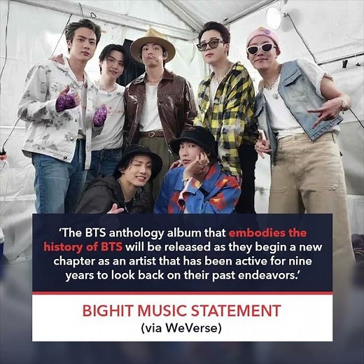 BTS tease comeback anthology album, 'Proof'