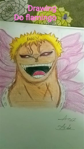 drawing do flamingo #onepiece #roblox