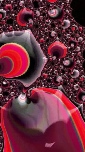 #animation #shorts #hypnotic Redshift Realms: Fractal Motion to Trance Beats