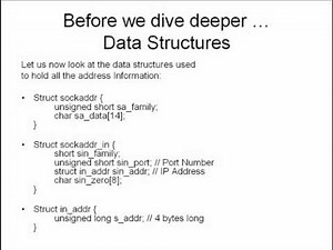 Socket Programming Basics Presentation (2)