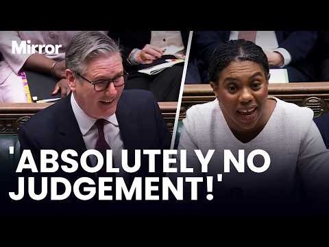 'She'd OUTSOURCE foreign policy to Trump!' | Starmer SLAMS Badenoch over Iran during PMQs