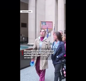 Shaquille Coke arraigned for acid attack