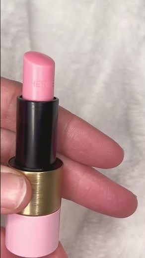 NEW HERMES ROSY LIP ENHANCER IN 27 “ROSE CONFETTI” #hermes #hermesmakeup #roseconfetti #makeup