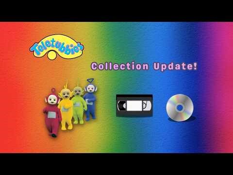 Teletubbies Collection Update: DVD, Blank Tape, And Promotional VHS!