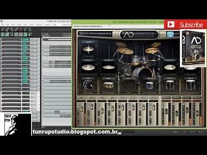 ADDICTIVE DRUMS - MODERN METAL FREE PRESET