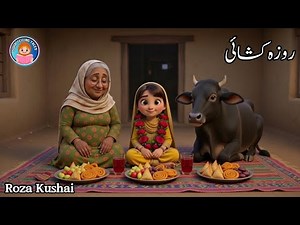Roza Kushai Urdu Kahani | Animated Urdu Moral Story | Magical Stories | Fairy Tale in Urdu Hindi