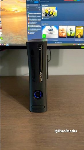 Custom Xbox 360 running Windows 11 👀 #xbox360 #xbox360rgh #custompc #xbox360mods