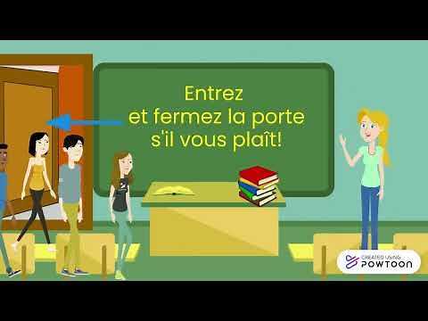 Les consignes de classe (FLE niveau A1)