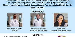 Men’s Health Day is Saturday