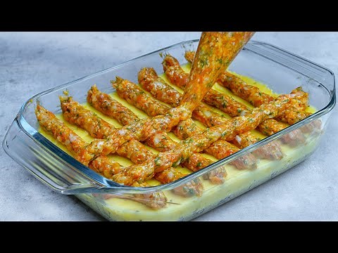 Det bästa receptet med köttfärs! God omväxling till färsbiffar och köttbullar| Smarrig.tv