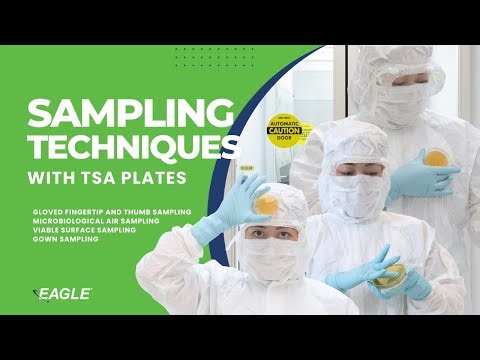 TSA Plate Sampling for Environmental Monitoring