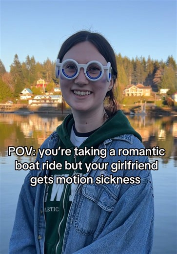 Idk it’s kind of a look #datenight #motionsickness | motion sickness glasses