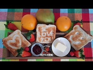 How to toast bread. Easy bread recipe. Fun food hacks and tricks. Breakfast hack.