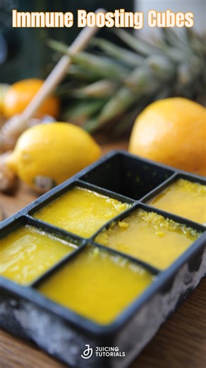 1.9M views · 17K reactions | https://www.jutoliving.com/blogs/news/immune-boosting-cubes-your-natural-defense-for-cold-flu-season | Juicing Tutorials | Facebook