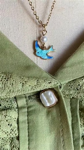 Sarah Coventry Necklace, Blue Bird of Happiness Necklace, Love Birds Necklace,vintage Necklace Guilloche Blue Bird Enamel Rose Girl NOS - Etsy