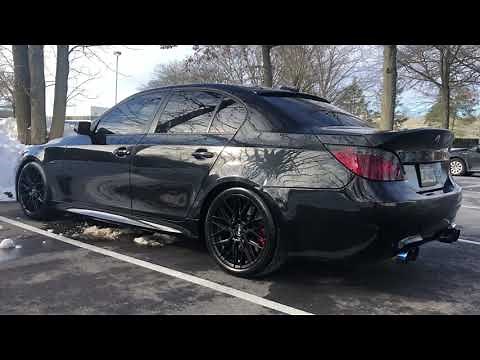 BMW 545i Straight Piped with H-Pipe