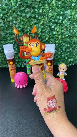 2 Wacky Monkeys Playing Instruments #toys